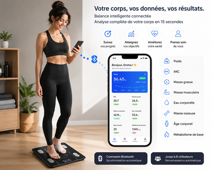 Balance Connectée SmartBody™ Pro