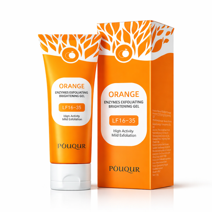 Gel Exfoliant à l’Orange – Peau Lisse, Éclat Naturel Instantané