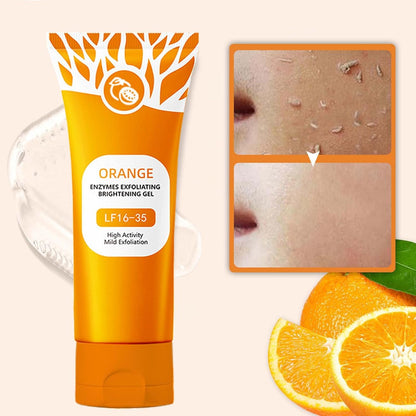 Gel Exfoliant à l’Orange – Peau Lisse, Éclat Naturel Instantané