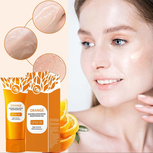 Gel Exfoliant à l’Orange – Peau Lisse, Éclat Naturel Instantané