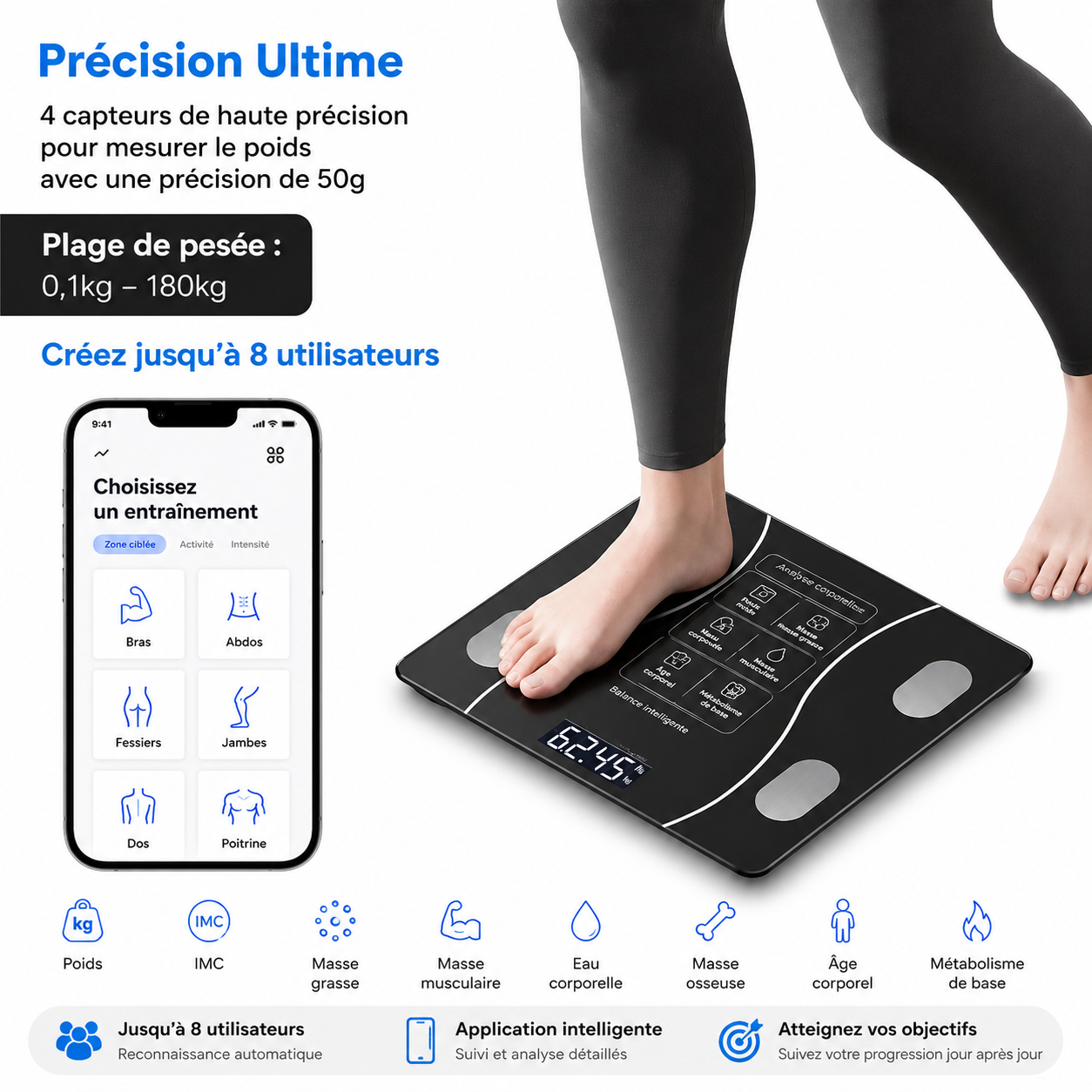 Balance Connectée SmartBody™ Pro